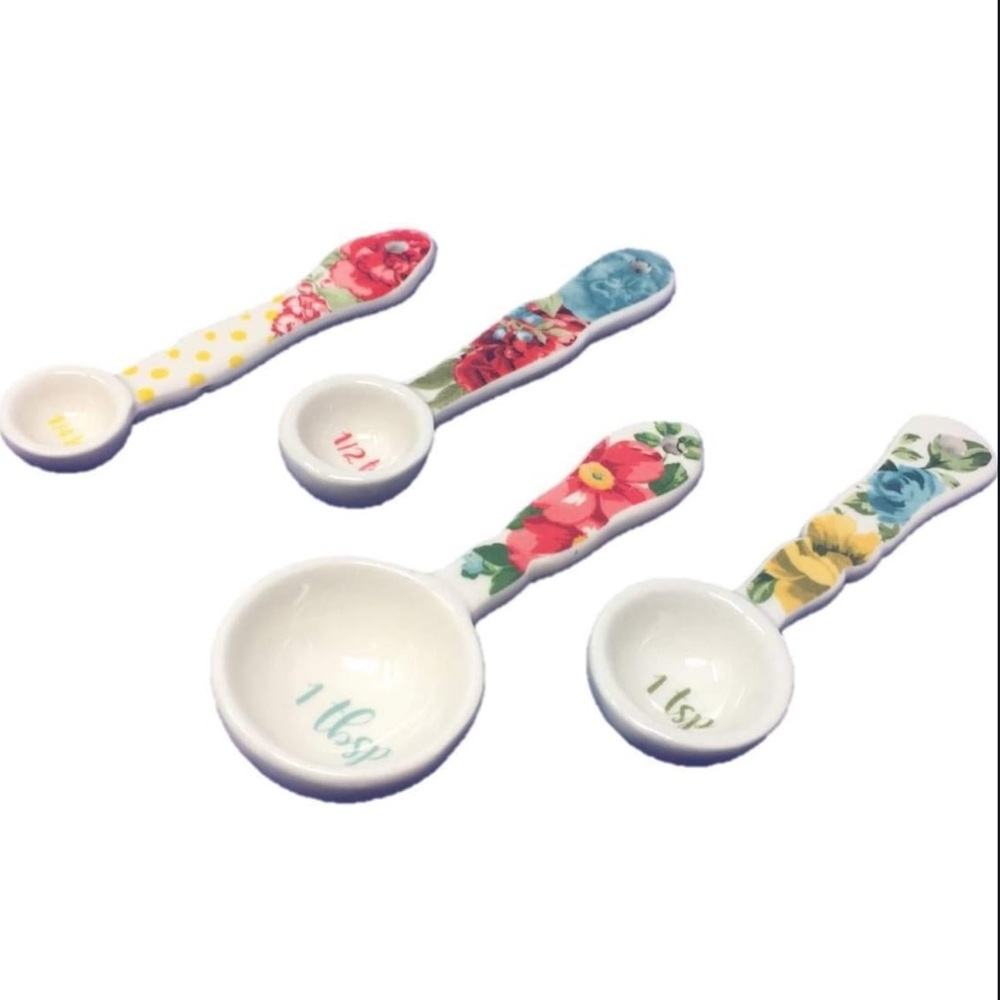COPY - The Pioneer Woman Floral Measuring Spoons - Multicolor